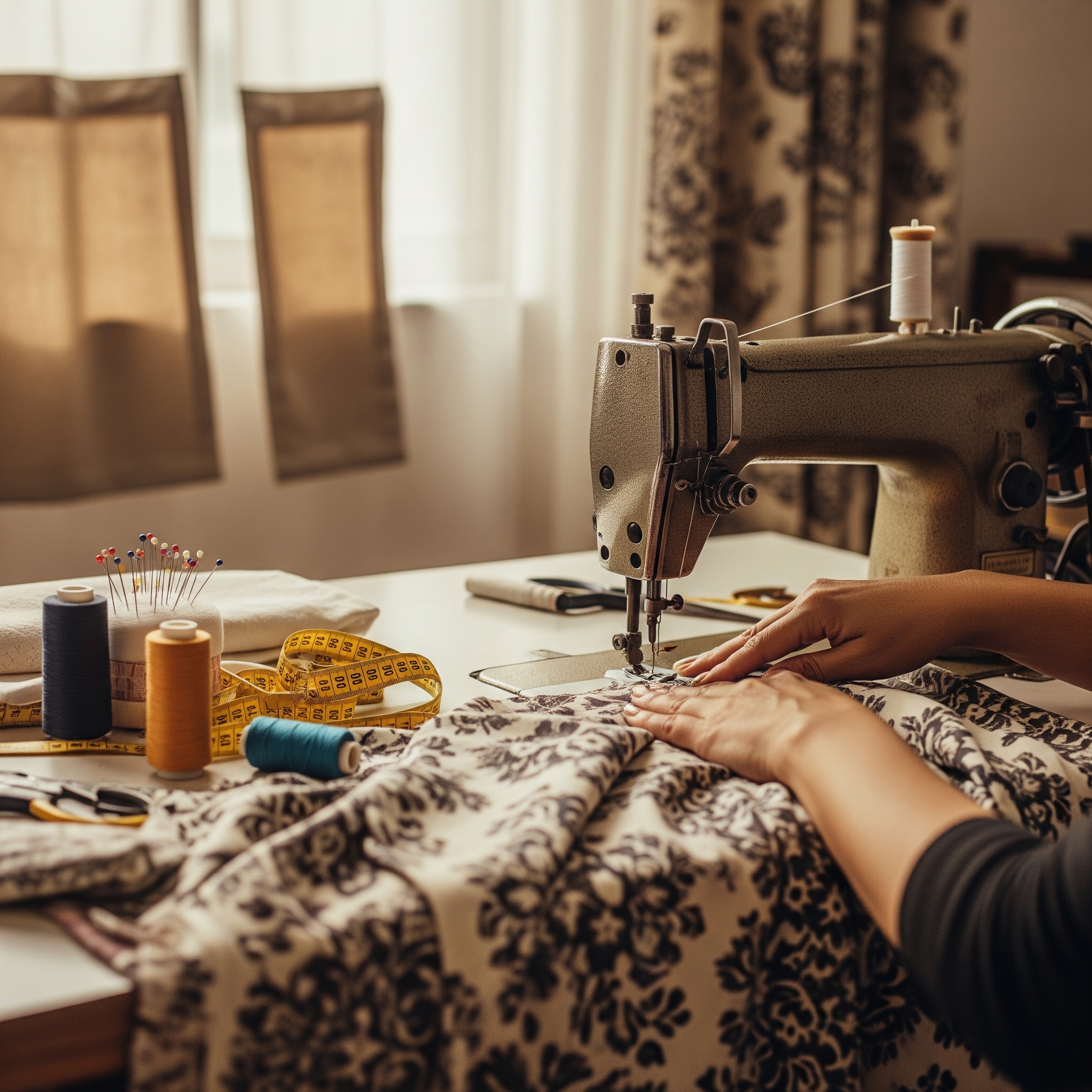 Confección cortinas